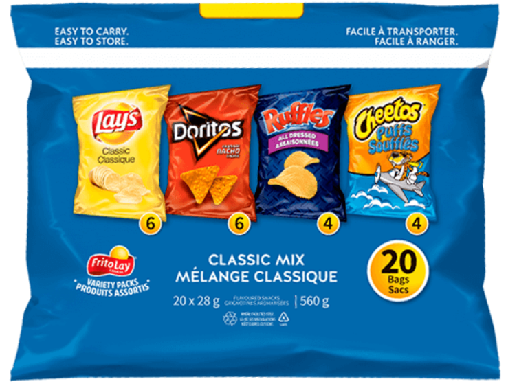 FRITOLAY Classic Mix Variety Pack
